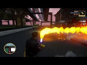 GTA III Definitive Edition | Mission #22 - Trial By Fire (Walkthrough & Cutscenes)