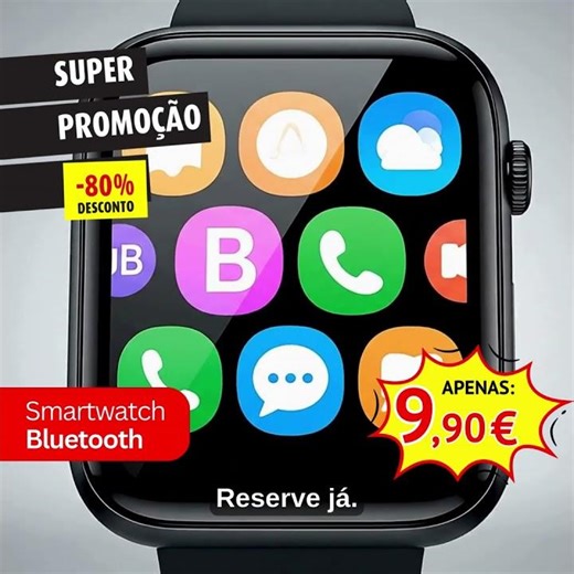 Espetacular SmartWatch Bluetooth