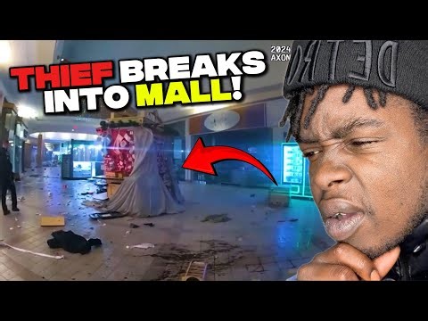 Cops Caught Him Breaking Into Mall
