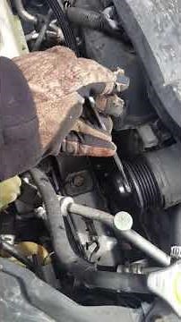 2010 Mazda 5 drive belt change