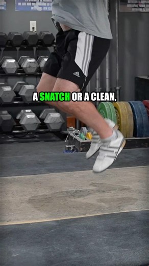 Lift The Knees Not The Feet in the Snatch & Clean