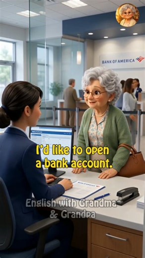 Real Bank Conversation That Every English Learner Needs #englishpractice #shorts
