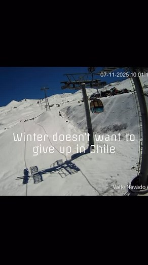 November 7th in Chile and winter decides to make a quick comeback to surprise Valle Nevado Ski Resort. While ski season has come to an end, today’s webcam footage already has us thinking about the 2026 ski season in South America. See you in July? Contact us for early bird deals to our favorite Chilean ski resorts and guided trips. | PowderQuest