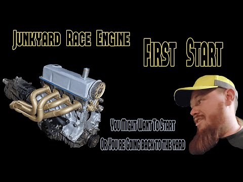 IT'S ALIVE - first start on our Ford 2.3L Lima Race Engine Build