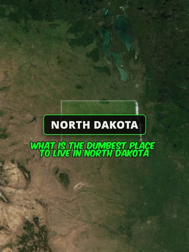 What is the Dumbest Place to live in North Dakota based on chatgpt #northdakota #us #fyp #unitedstates