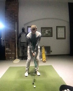 Working with @pgaeuroprotour player Gareth on match the arms and body movement to one another. How the pacing of the body motion controls the clubs delivery and therefore distance control #playerdevelopment #golfcoach #teamdwg #elitecoaching | Dan Whittaker Golf