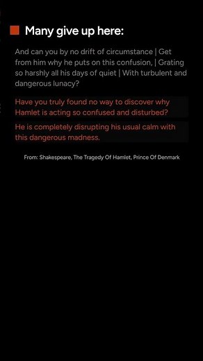 Shakespeare, Hamlet – original text + modern English, complete and easy to read.