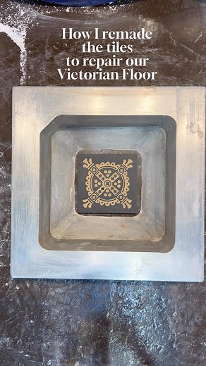 I’ve done it, I’ve remade the Victorian floor tiles 🥰 I hope you have enjoyed following along with the process of how I have had the opportunity to remake the damaged Victorian clay encaustic tiles which we need to complete our tiled floor. I’m finding all of the conservation work we are doing here at the house fascinating. It is taking me on some really exciting adventures to find the right craftspeople to help with the work here. When we started working on tiles I had no idea this was how the