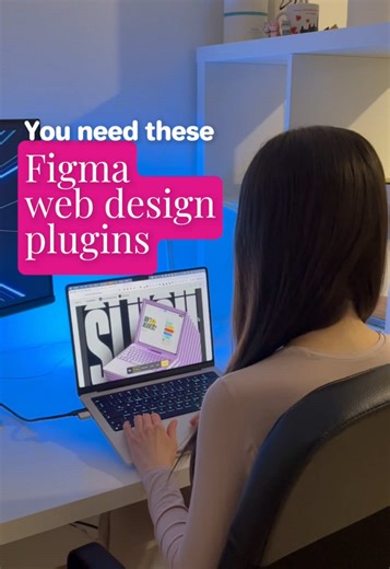 1..2.. or 3? 👀 3 free Figma plugins to level up your web design. 👩🏻‍💻 Mesh gradients, wave dividers, and pixel effects for your next project. #webdesign #figma #uidesign