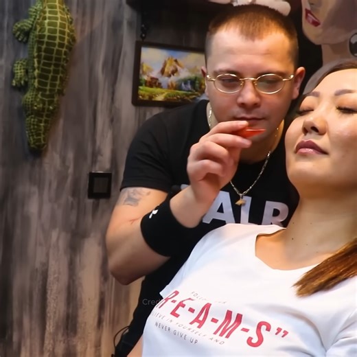 174K views · 2.2K reactions | ASMR HILARIOUS BARBER MASSAGE - Head, Back, Foot | ASMR Anil | Facebook