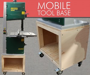 Simple DIY Mobile Tool Base