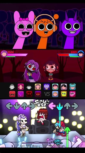 FNF Golden mix Sprunki Animation Mod - Friday Night Funkin' Mobile Game