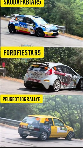 "Handling Showdown: R5 Power vs. Classic Rally Lightweight! 🛠️⚡"
