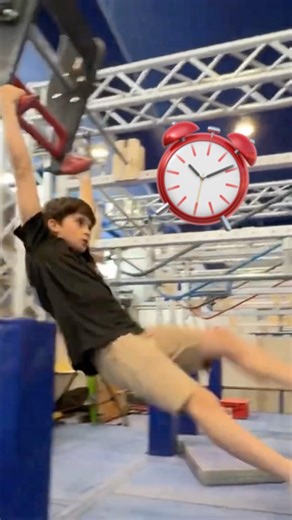 Ninja warrior training 🔥 fast lache at the last obstacle