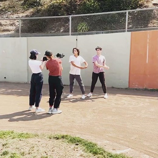 Dance film in progress