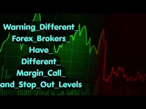 Forex Brokers Have Different Margin Call and Stop Out Levels #forex #trader #trading