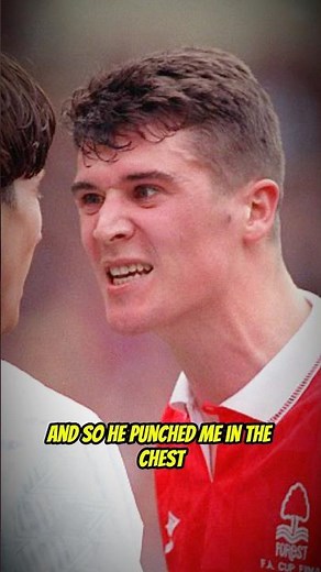 Roy Keane on being punched by Brian Clough😱#football #footballshorts #roykeane