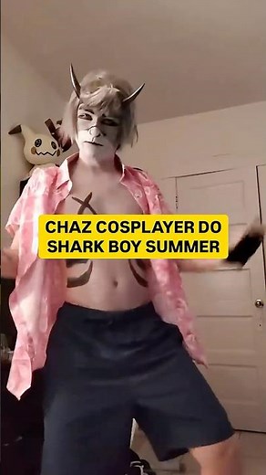 Helluva Boss Chaz Cosplayers do Shark Boy Summer Dance!