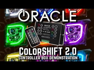 ORACLE ColorSHIFT 2.0 Controller Box DEMO - Patterns, Modes, Order