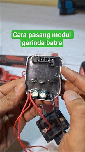 Brushless grinder esc module tutorial for installing grinder esc #escboard #grindingmodule #batre...