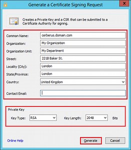 Generate Csr With Private Key