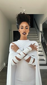 Gene Lagos on Instagram: "Bride of Frankenstein Costume 👰🏻‍♀️🧟‍♂️"