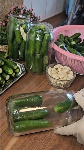 Essiggurken richtig einlegen – super knackig und mega lecker! 😍