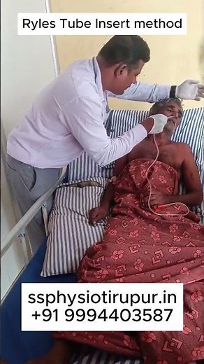 Ryle’s Tube Insertion Method | Step-by-Step by Dr. Subash Sethu 🩺 #Shorts #drsubashsethu