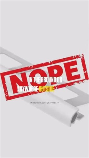 Stop using PVC edge trim on tile!