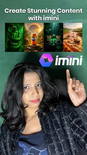 Ritika Gupta | Graphic Designer on Instagram: "✨ Turn simple ideas into stunning AI visuals. @imini_ai I created these effects using iMini AI — fast, creative & super easy to use 🤯 From entering prompts to generating eye-catching images/videos, everything happens in just a few clicks. 💡 Perfect for creators & designers who want high-quality AI results without complicated tools. 👉 Link in my bio to try iMini 💬 Comment “iMini” and I’ll DM you the link #iMini #NannoBanana #AItools #AICreator #A