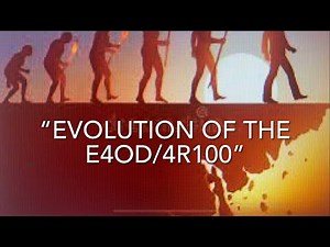 Evolution of the E4OD/ 4R100 ! There is more to these transmissions than just replacing parts! Pt. 2
