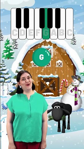 Sing & Play “Baa Baa Black Sheep” – Easy Piano for Kids #kidsmusic #pianoforkids