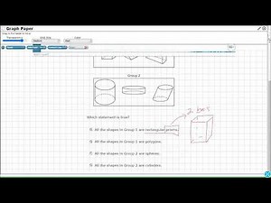 3rd Grade STAAR Practice 2D and 3D Shapes (3.6A - #12)
