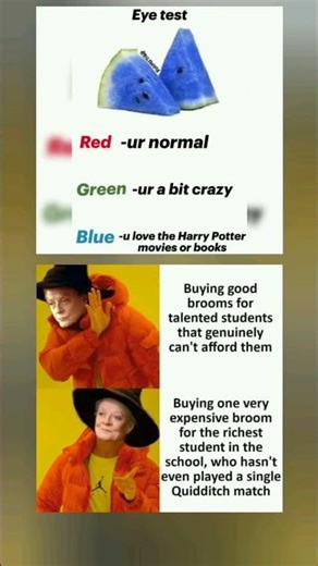 Eye Test Gone Wrong 😂 | Hogwarts Logic Exposed 🧙‍♂️#shorts #memes #viral #harrypotter