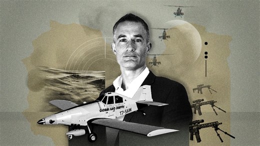 The fighter pilot, the mercenary boss and the warlord: A modern war story