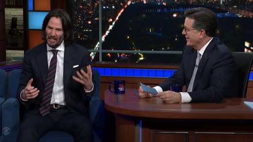 Stephen Colbert’s ‘Questionert’ Makes Us Love Keanu Reeves More