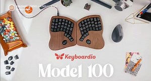 Keyboardio Model 100: El teclado diseñado para la comodidad de tus manos
