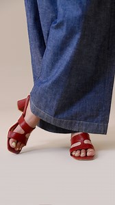 These chic red block heels from Heels are perfect for adding confidence and comfort to your everyday look. Shop Now: https://heelsshoes.pk/ #EverydayBasics #Summer25 #StyleMadeSimple #DenimDays #ComfortFirst #MinimalChic | Heels