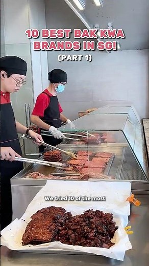 Ranking Singapore’s Most Popular Bak Kwa Brands!