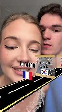 Goodbye in different languages (long version)😂🤪#funny #shorts