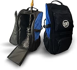 Shisha Hookah Large Storage Travel Bag Carry Case Backpack - 14 Compartments, Travel Bag