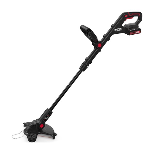 Open Box Hyper Tough 12" 20V Brushless Cordless String Trimmer with 20V Max 2.0Ah Battery and Charging Cable