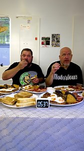 The 666 Challenge: Time To Eat The DEVIL's Breakfast 😈 #foodchallenge #foodlover # | Da Garbage Disposal