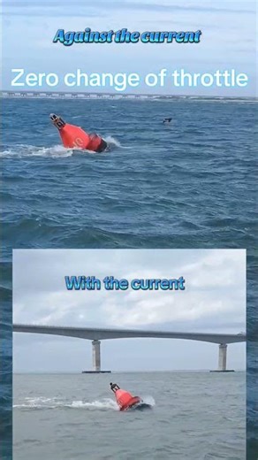 Oregon inlet current experiment! #obx #oregoninlet