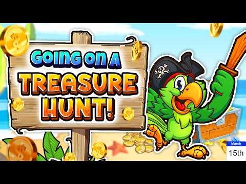Treasure Hunt - Freeze Dance - Pirate Hunt - PE For Kids - Brain Breaks