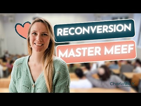 Reconversion infirmière : Master MEEF