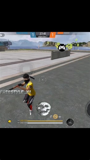 back jump 🗿 free fire old back jump shot game play 🗿☠️ #freefire #shorts #trending #viral #tutorial