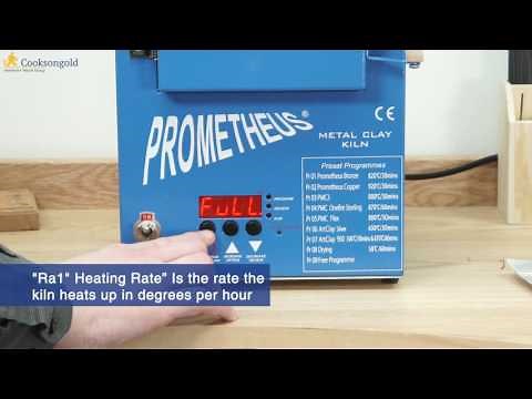 How to Program the Prometheus Mini Kiln Pro1-PRG Preset For Metal Clay