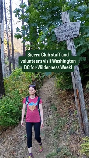 In September, Sierra Club staff and volunteers traveled to Washington, D.C. to participate in National Wilderness Week to ask Congress to protect our public lands, support the Roadless Area Conservation Act, and safeguard park rangers and other stewards of our shared lands and waters. 📢 Add your voice to theirs: sc.org/RACA and sc.org/LandsAction. National Wilderness Week is put on by the National Wilderness Coalition, which we’re a part of. The Coalition is a diverse coalition of local, statew