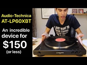 The BEST Vynyl Record Player for BEGINNERS? (Audio-Technica AT-LP60XBT Unboxing + First Impressions)